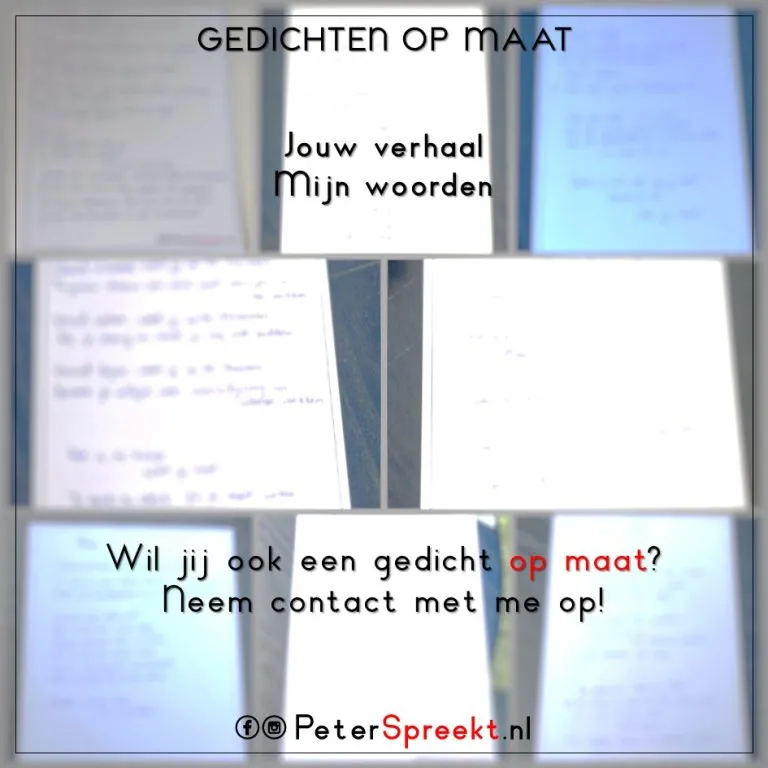 Gedicht op maat